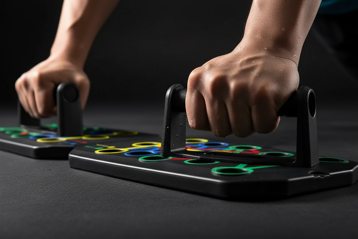 Detalle de manos en la tabla PINGPENG